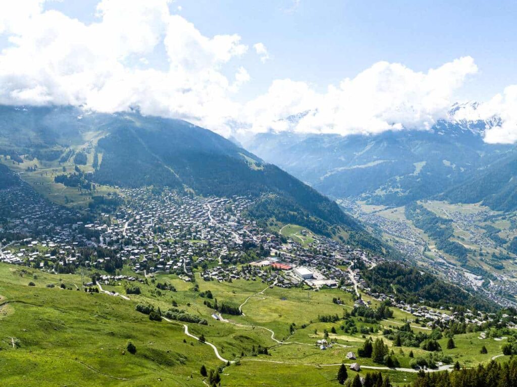 Швейцария: Вербье летом
